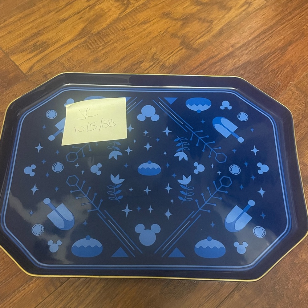 COPY - Disney Parks, Mickey Mouse, Hanukkah, ceramic serving tray